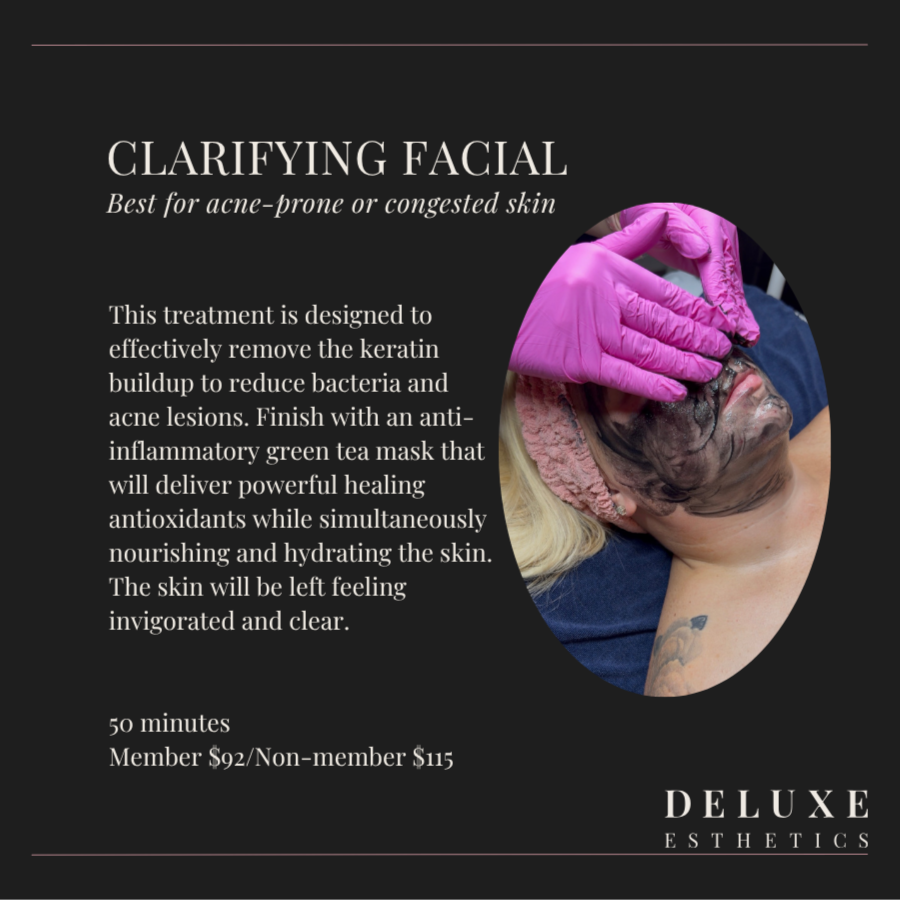 Clarifying Facial at Deluxe Esthetics in St. Petersburg, FL