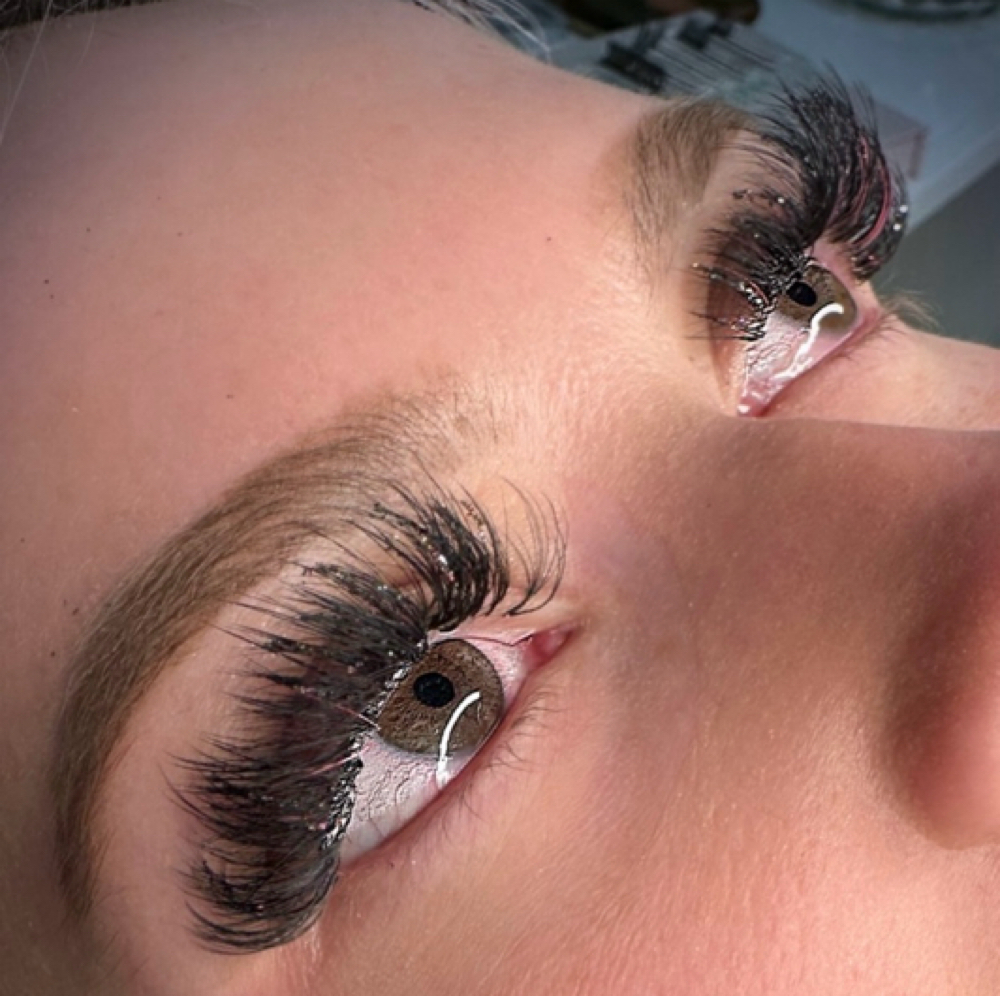 Colored/Glitter Lash Add On at Lulas Lash Studio in Willis, TX