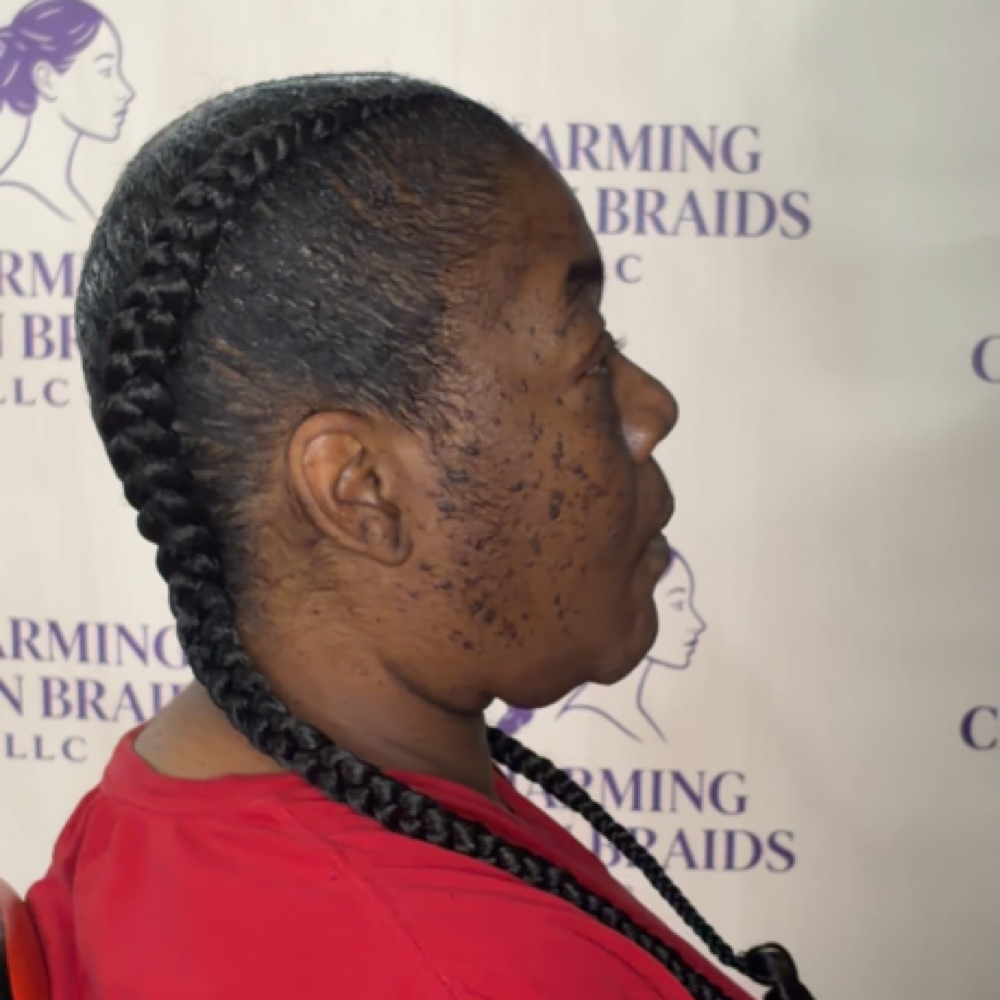 French Braids at Charming Clean Braids in Fayetteville, NC