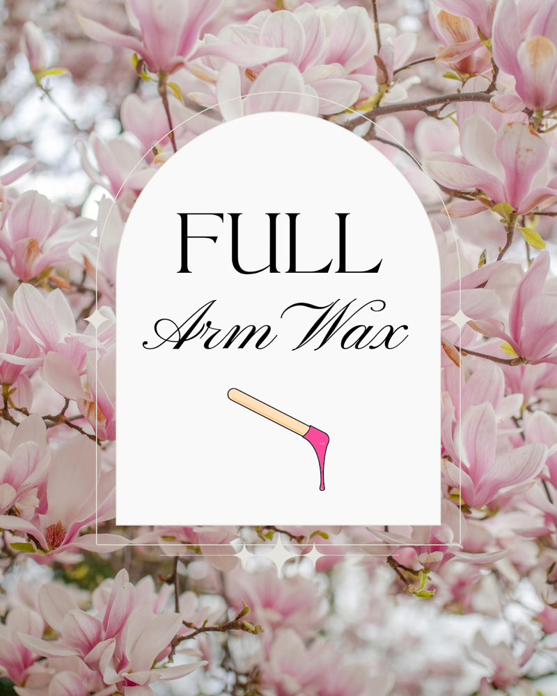 Full Arm Wax