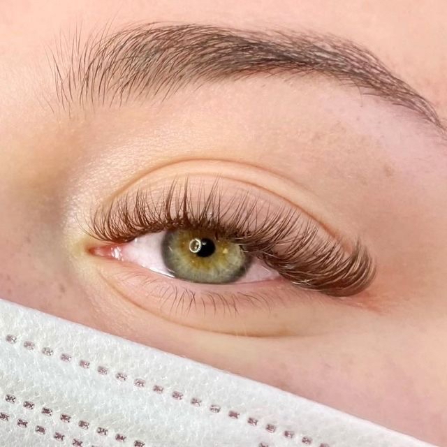 Brown Hybrid Lash Extension Fill