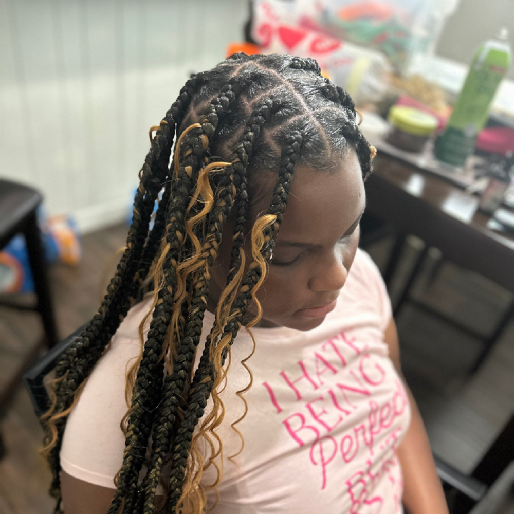 Large Boho Knotless at Braids By Nerissa in Houston, TX
