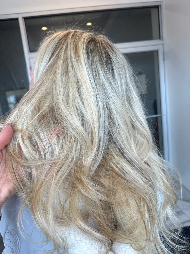 Blonde Wash After Foil