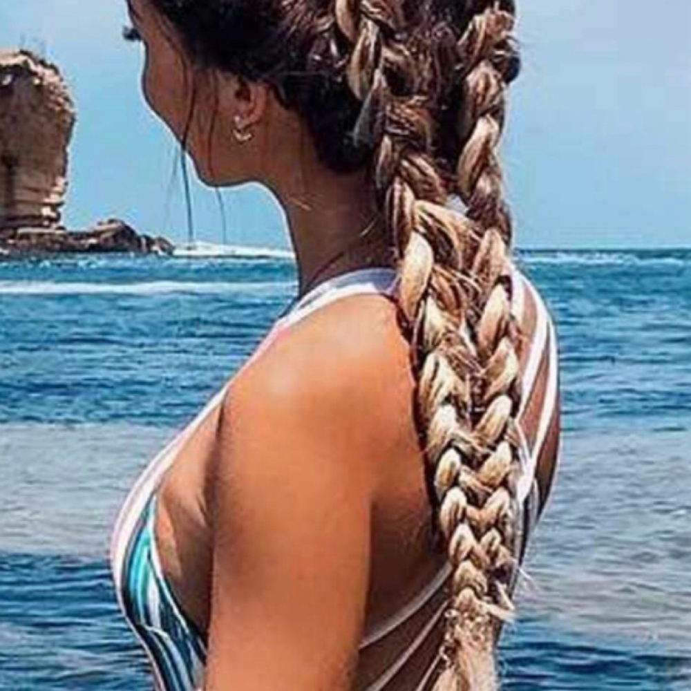 Ethans Beachy Braid Two Braids at Beauty Boss Salon by Dani                                631-445-8258 in Sarasota, FL