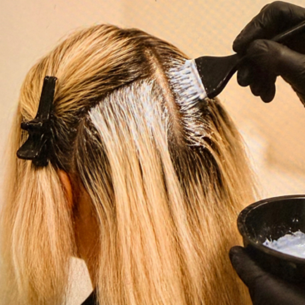 Bleach Touch Up at A Creative Touch Salon in Nokomis, FL