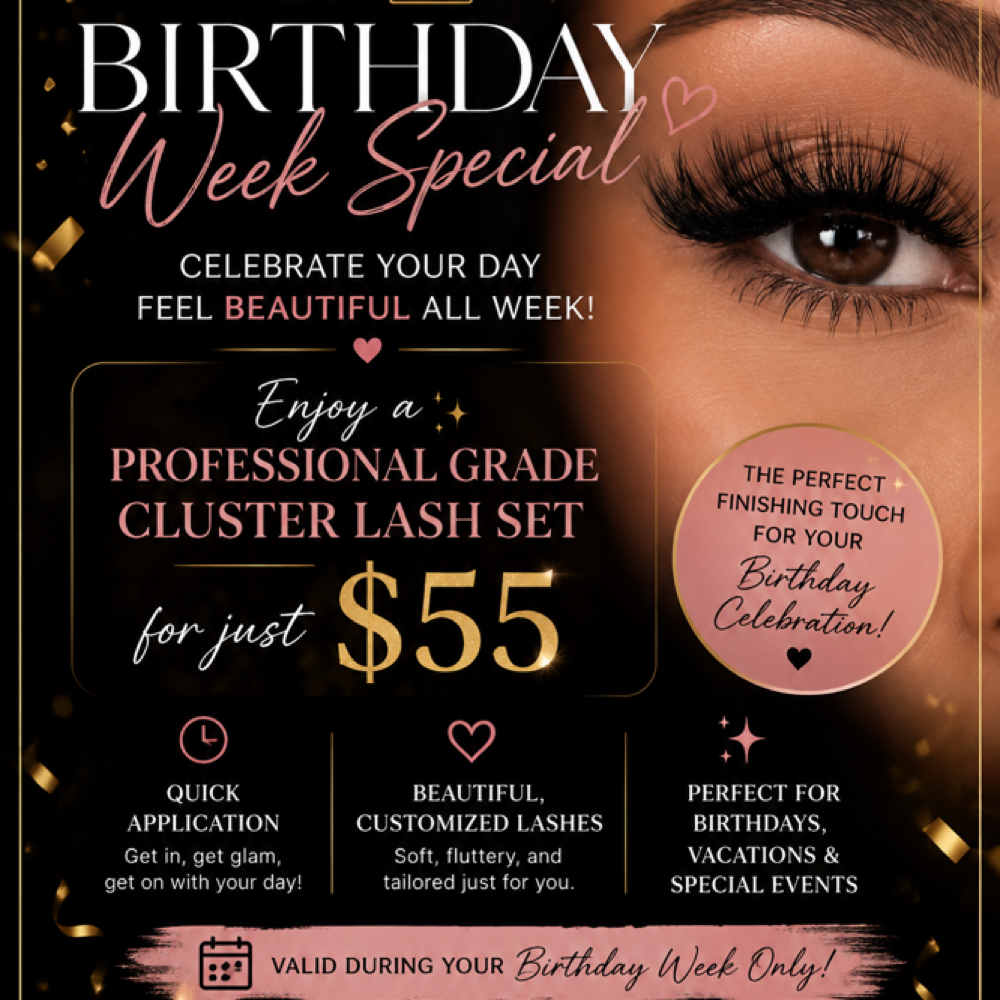 Birthday Lash Bash at Divine Beauty Lash & Brow Studio in Geneseo, NY