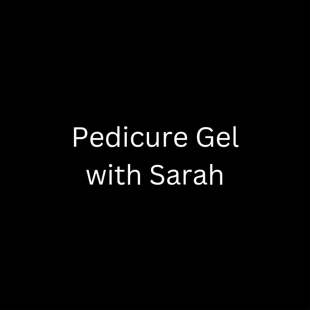 Pedicure Gel With Sarah