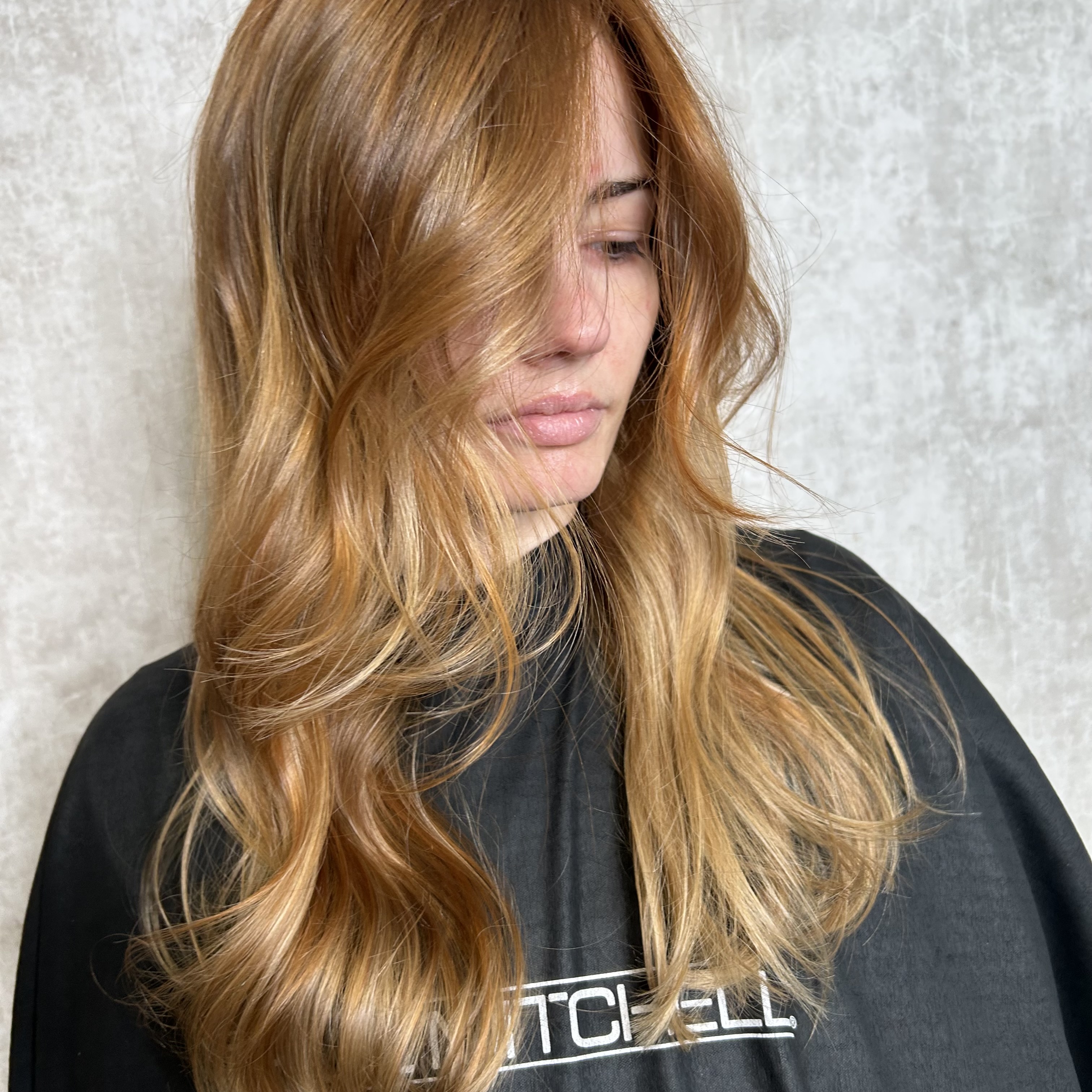 Root touch up with haircut