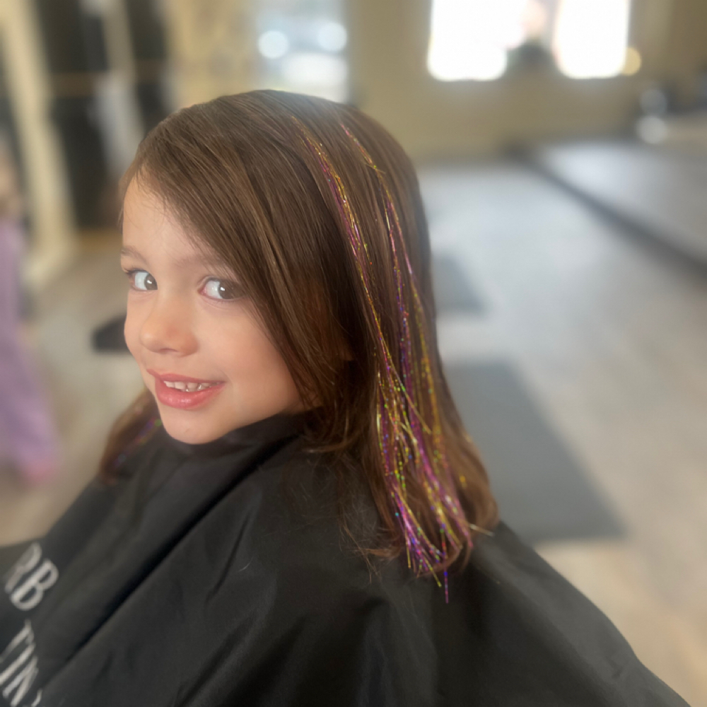Hair Tinsel at Hair & Nails By: ChristinaFisher in Walkerton, IN