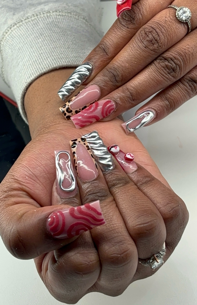 Dramatic Recreation Full Set at Snobbynailsky in Louisville, KY