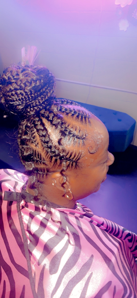 Stitch Ponytail Boho