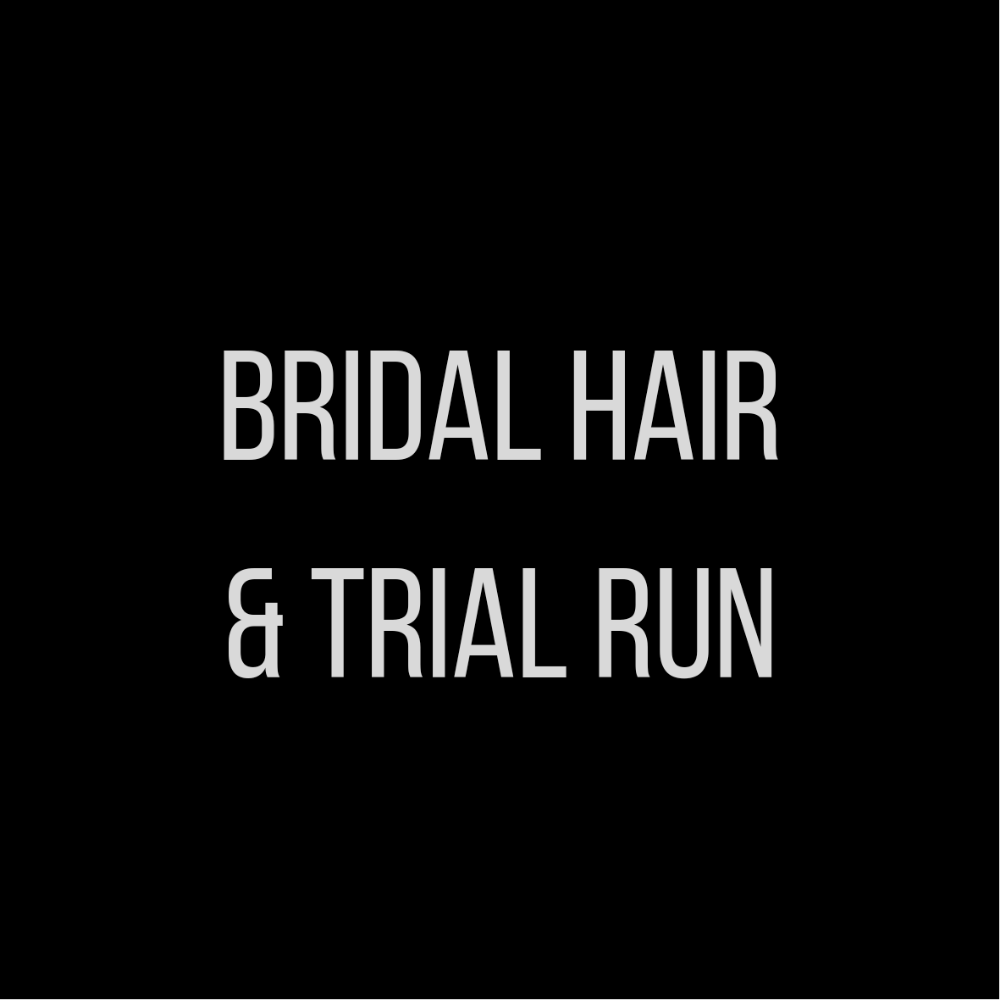 Bridal Hair and/or Trial Run