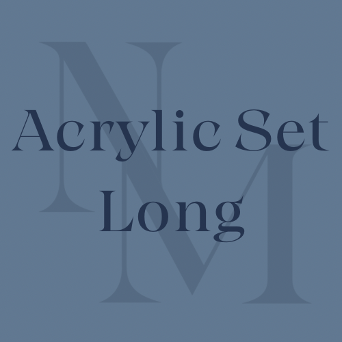 Acrylic Set - Long at The Nail Moment in Salem, OR