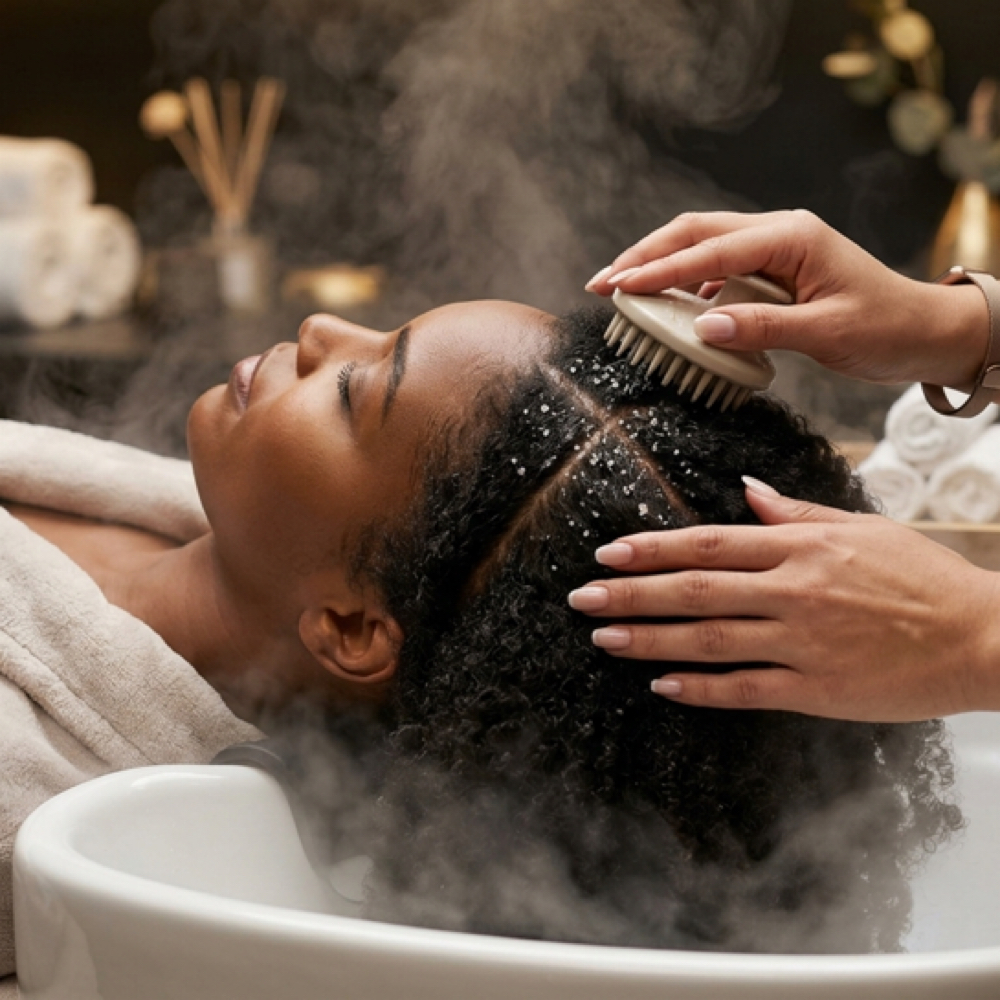 Scalp Detox Exfoliation at PURH Scalp Wellness Studio in Florence, SC