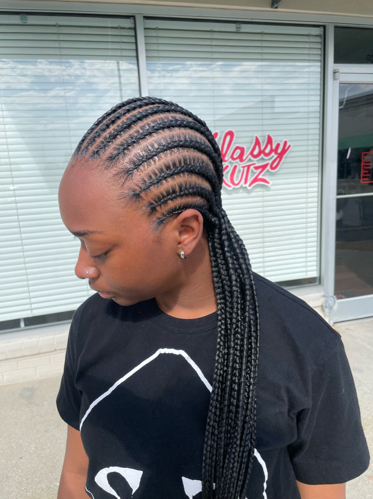 12-16 Feed-In Braids