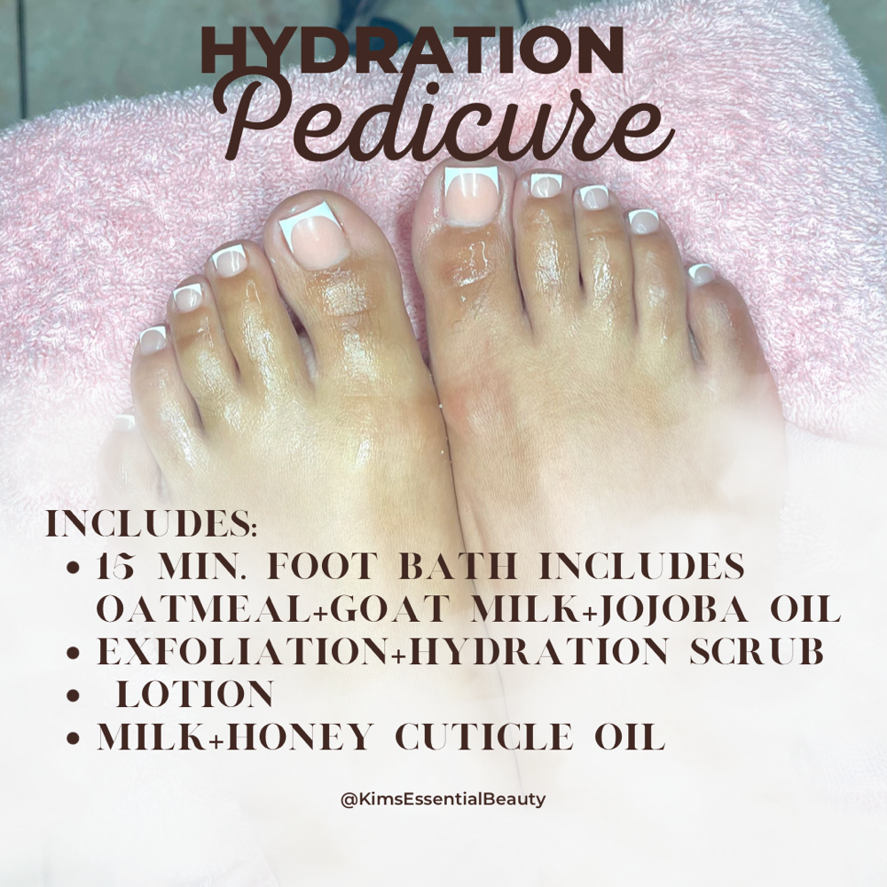 Acrylic Pedicure • Hydrating