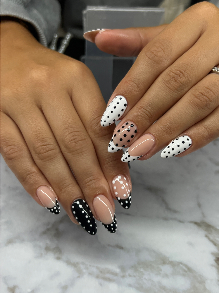 Acrylic Full Set (With Tips) at Dark Arts & Top Coats in Staten Island, NY