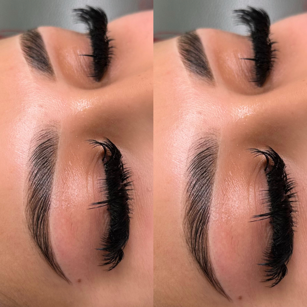 Brow Lamination And Stain