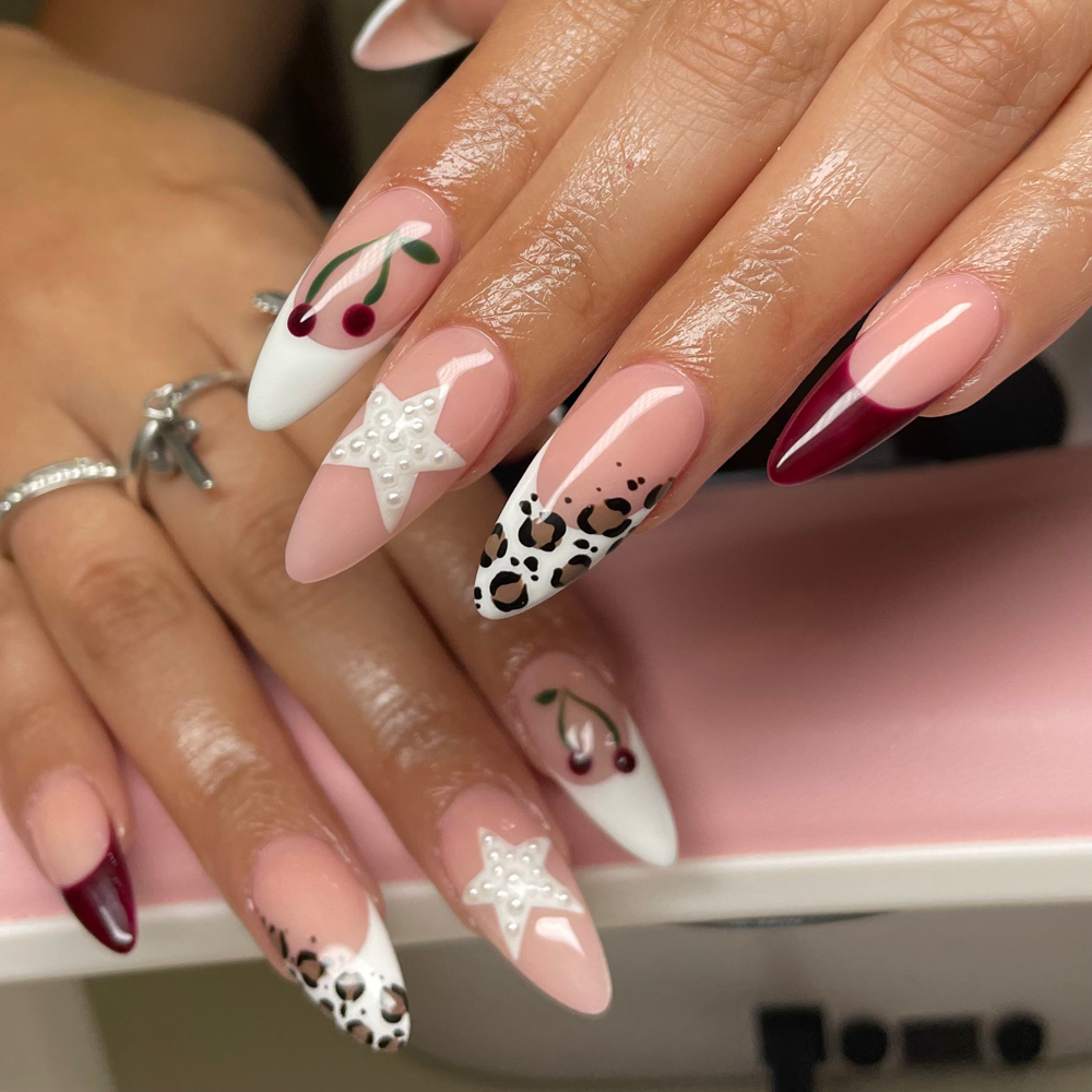 Long Acrylic Fill at Nails By Bean in Medford, OR
