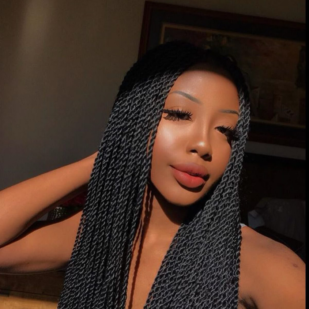 Senegalese Small Twist Lower Back