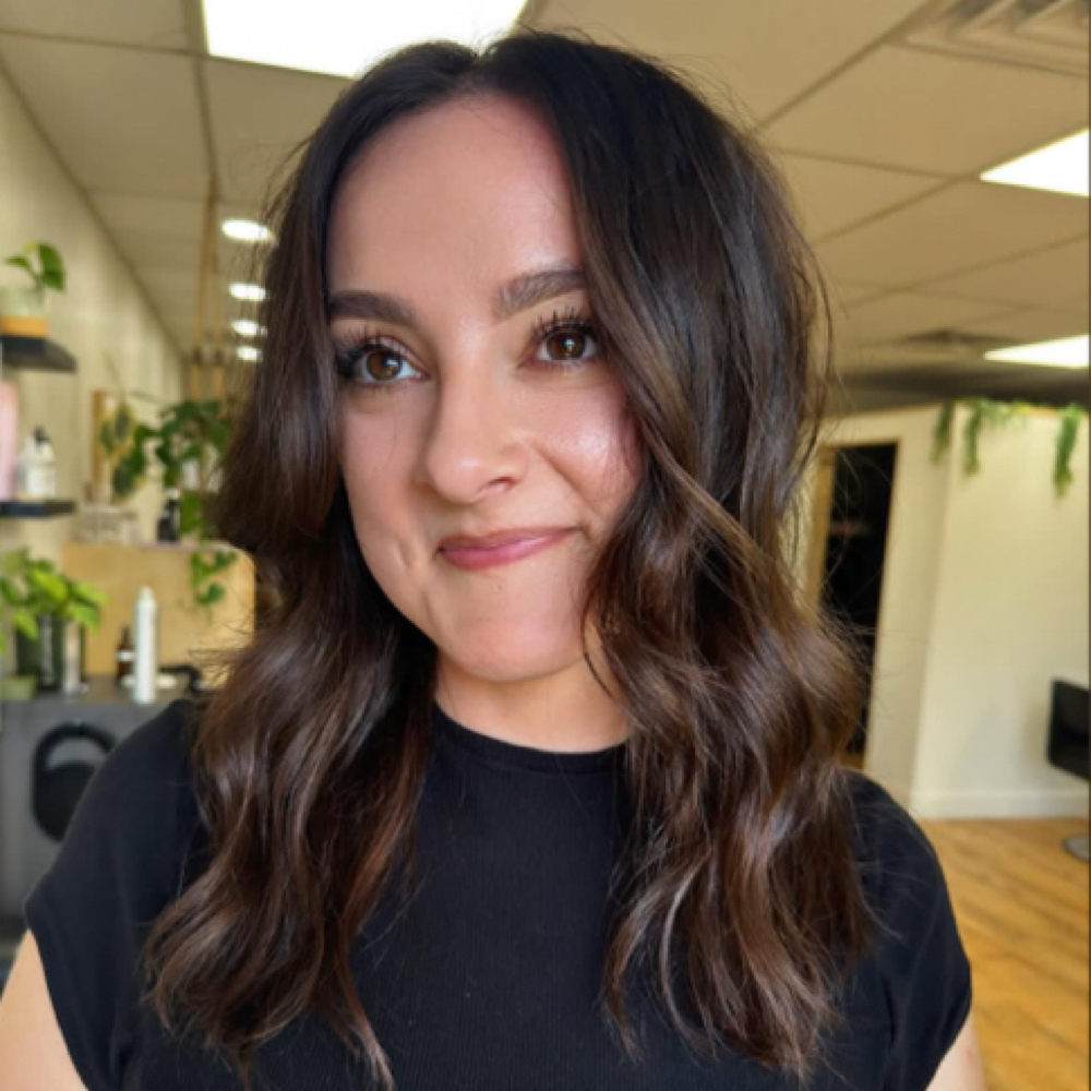 New Client- Grey Root Cover & Gloss at Dianna at The Beauty Cove Studio Salon in Camarillo, CA