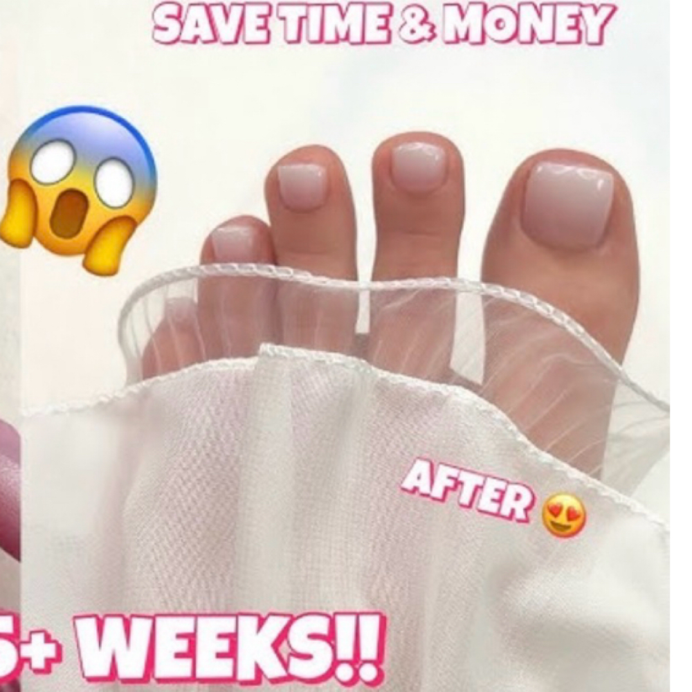 GelX Toes at Twinkle Toes Party Venue & Nail Salon in Delta, CO