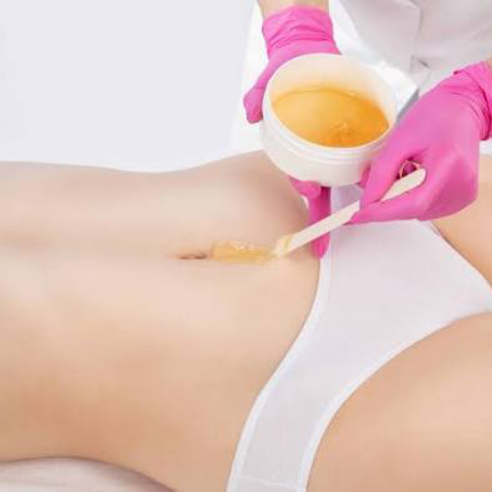 Snail Tummy Trail Wax/Sugar at The Beauty Effectt LLC in Tucson, AZ