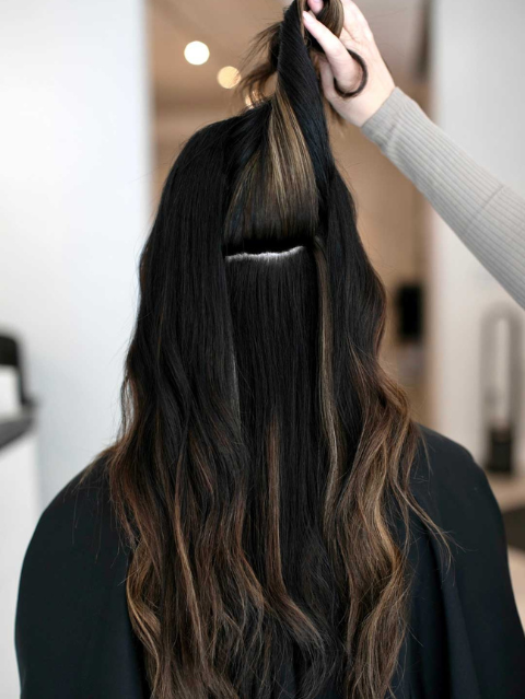 New Install – Hand-Tied Extensions