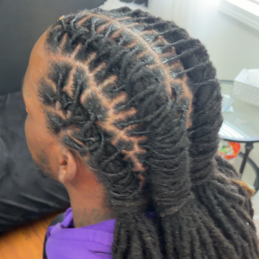 Wash/Retwist at Medusa Locs in Spokane, WA