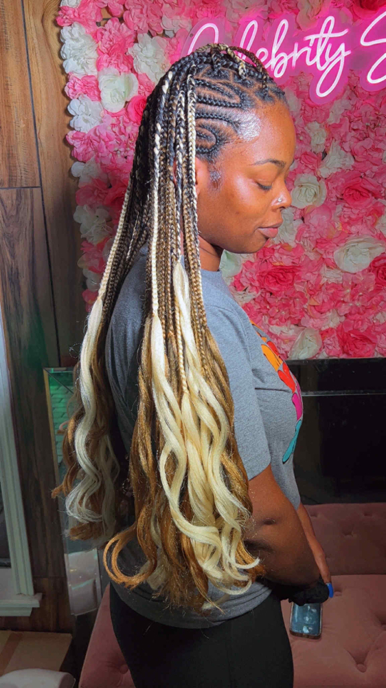 French Curl Braids