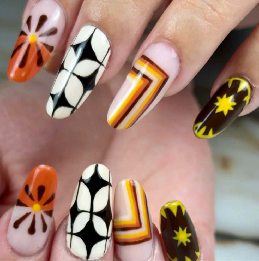 Hard Gel Extension at Nails by Jess D in Boise, ID