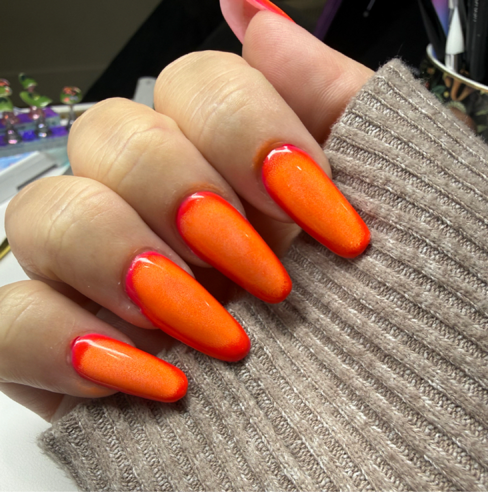 Hard Gel Extension at Nails by Jess D in Boise, ID