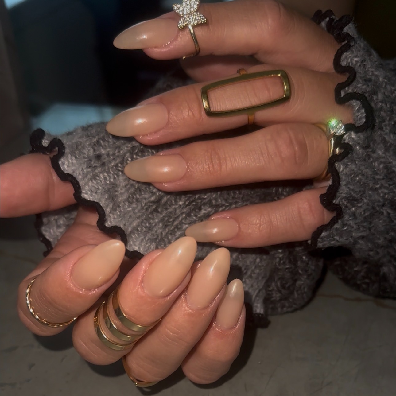Structured Hard Gel Manicure at BeautyOf3 in Jacksonville, NC