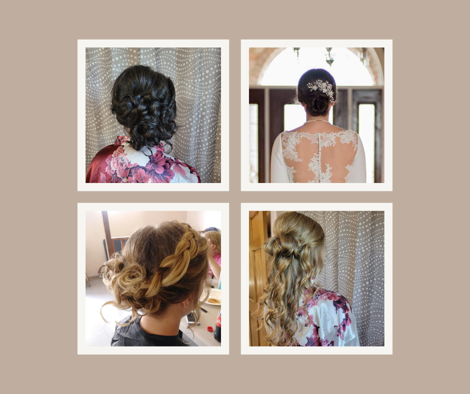 Bridal Party Updo Style