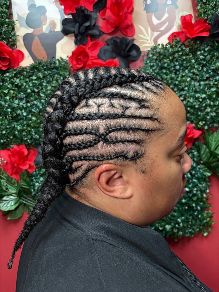Cornrows For Men at Black,Bold & Beautiful in Marietta, GA