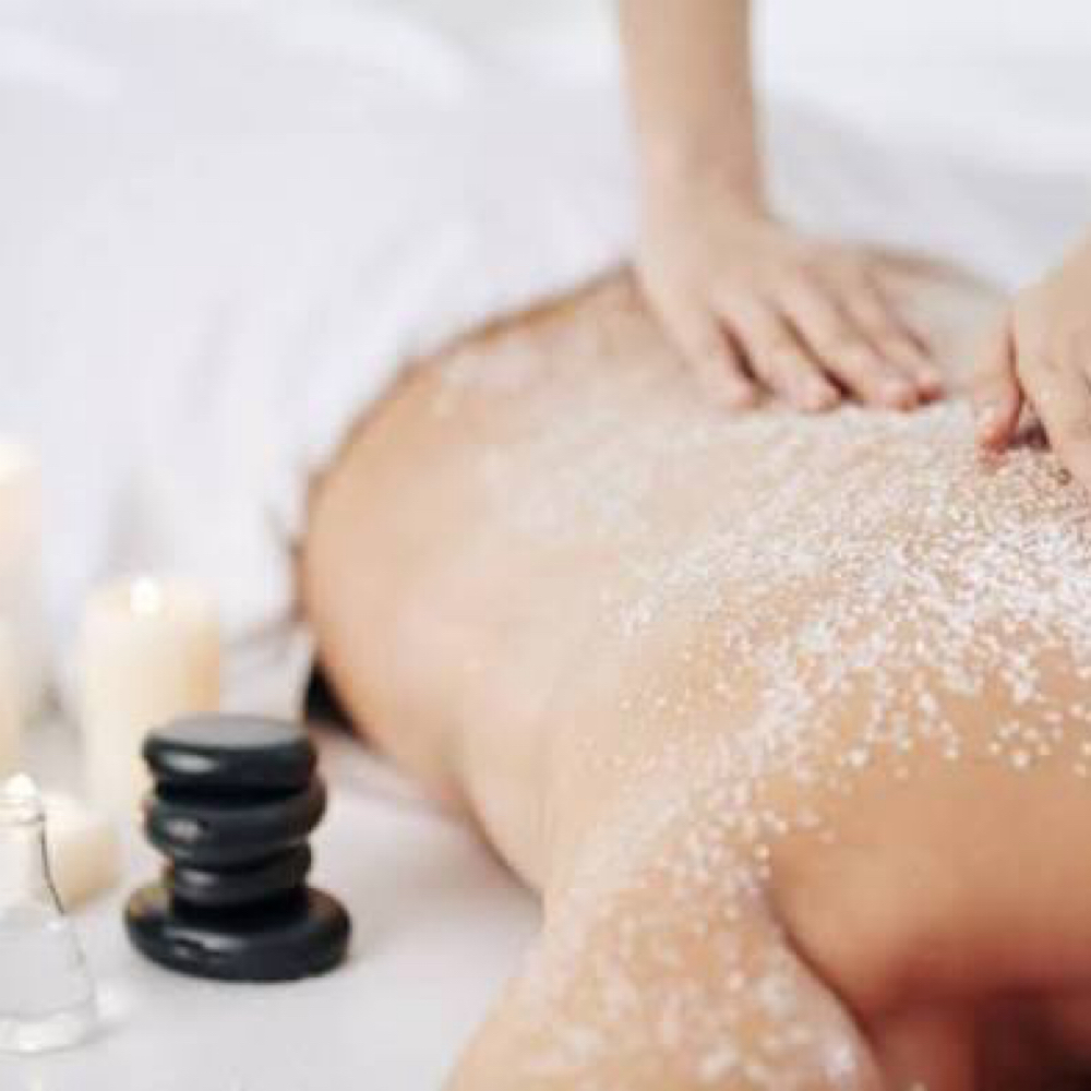 Back Scrub Enhancement at Bayou Glow, LLC in Larose, LA
