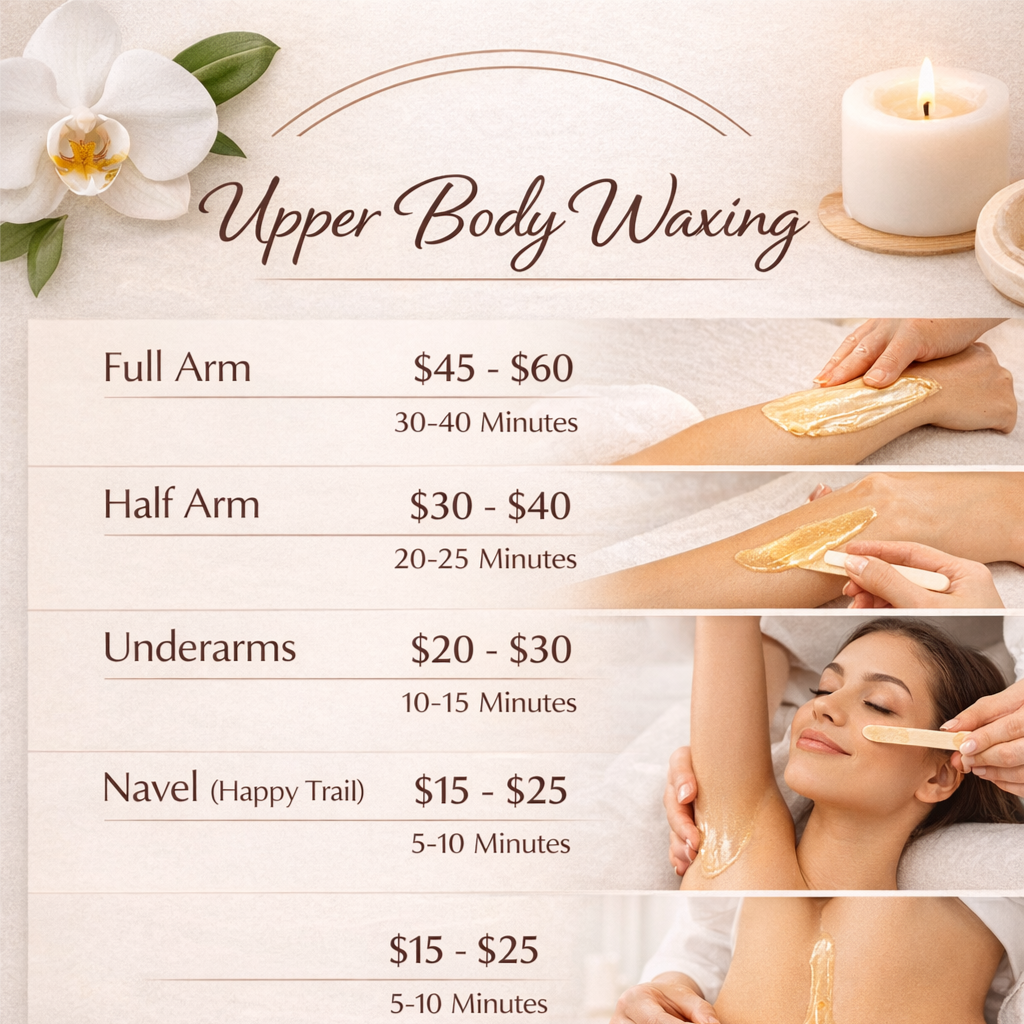 Upper Body Waxing at Cataleya's Nail Salon and Boutique in Phoenix, AZ