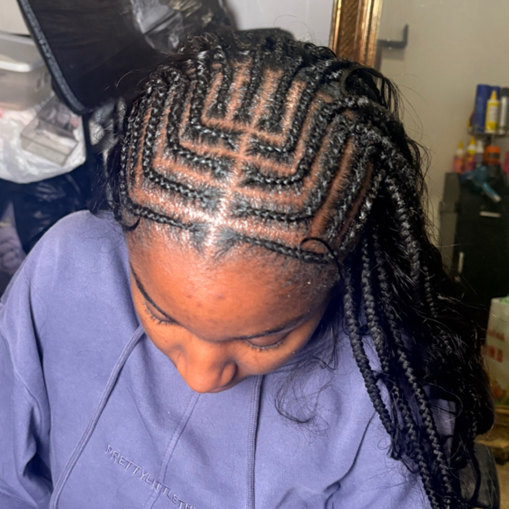 Top Tribal/ Fulani Braids (Only) at Braids By Bonitaa in Syracuse, NY