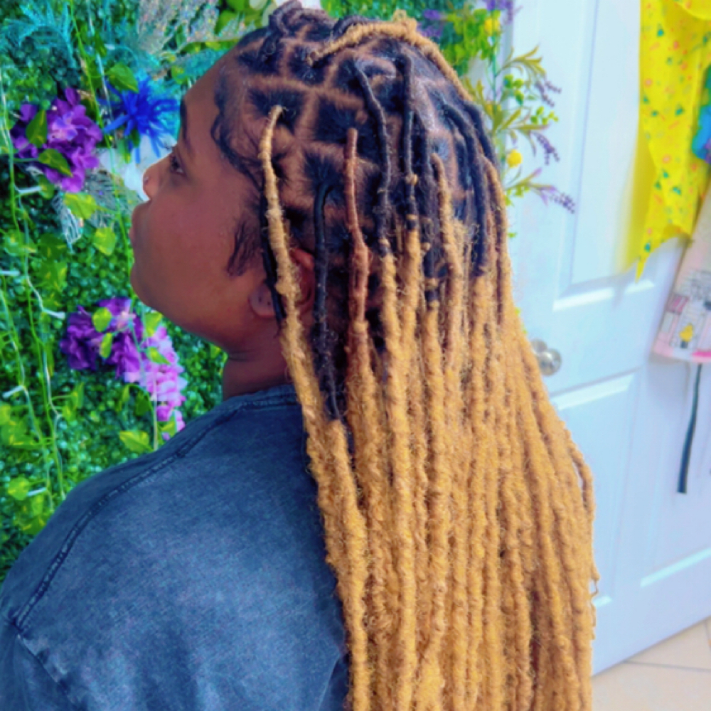 Goddess Locs at Kiwaja Handz in Terrytown, LA