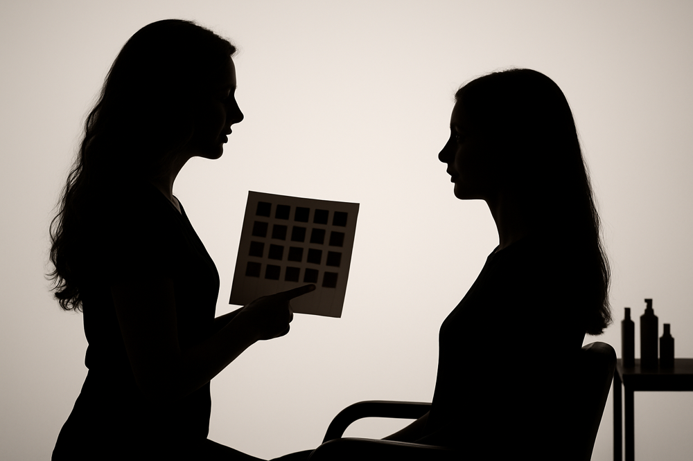 New Color Clients Consultation at Danitza Eulalia in Vacaville, CA