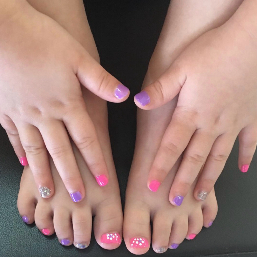 Kids Simple Mani Pedi at Pops Polish in Terre Haute, IN