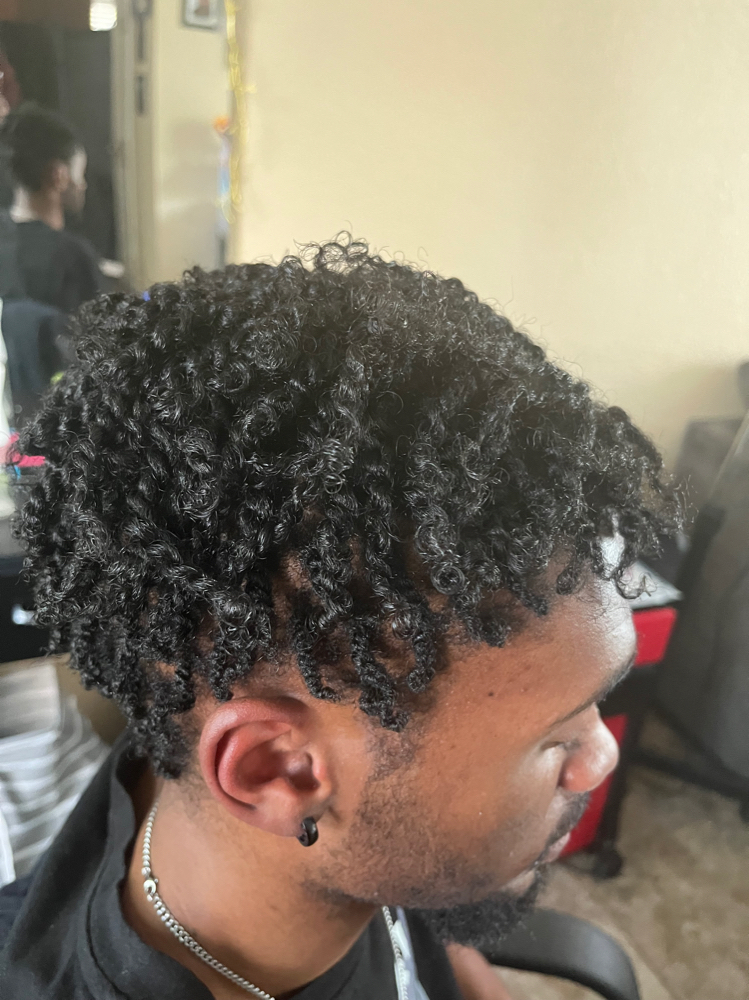 Men  Natural Twisted