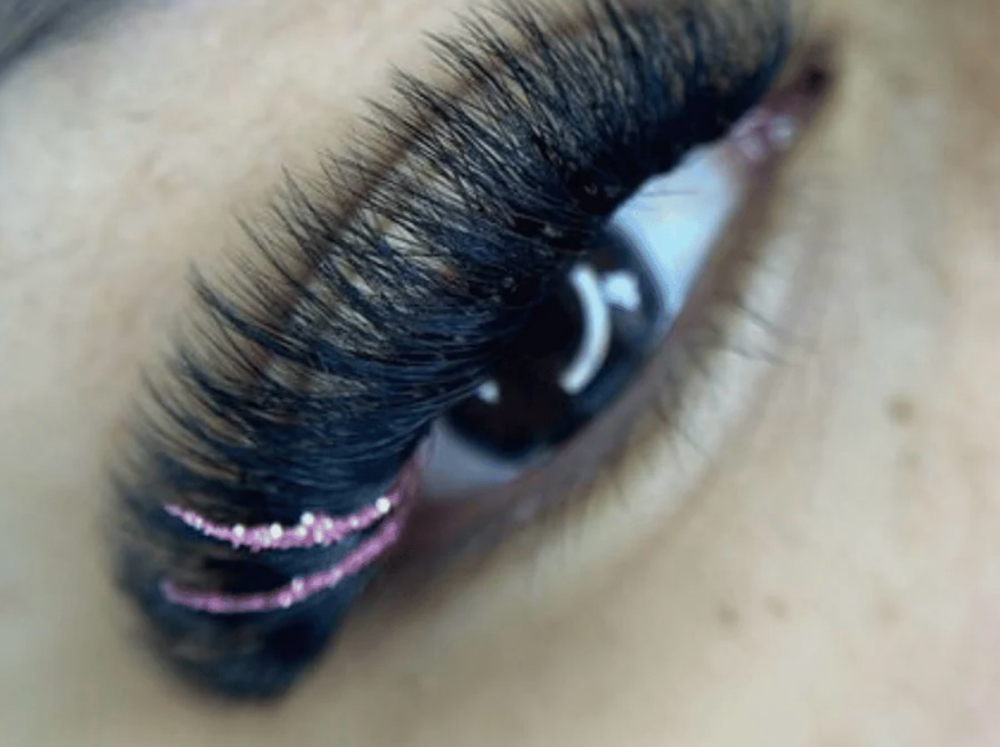 Glitter Lashes 6 Per Eye