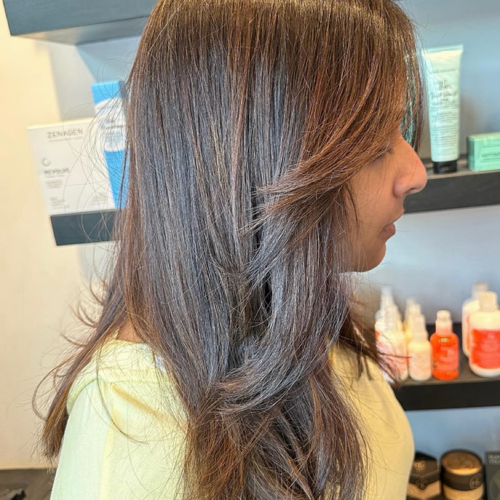 Design Haircut And Blowdry at AKA Presley Hair Design at Blend Salon in Maplewood, MO