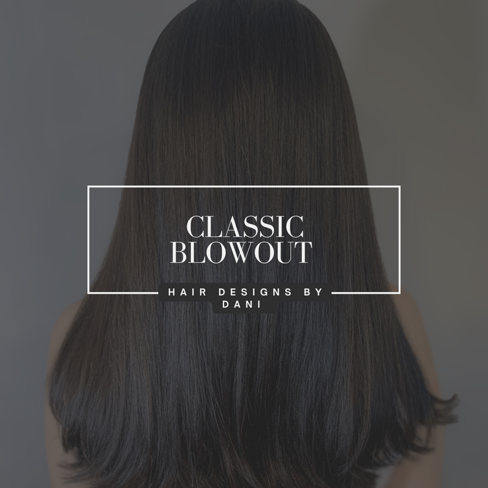 Classic Blowout at Hair Designs By Dani in Plainview, NY