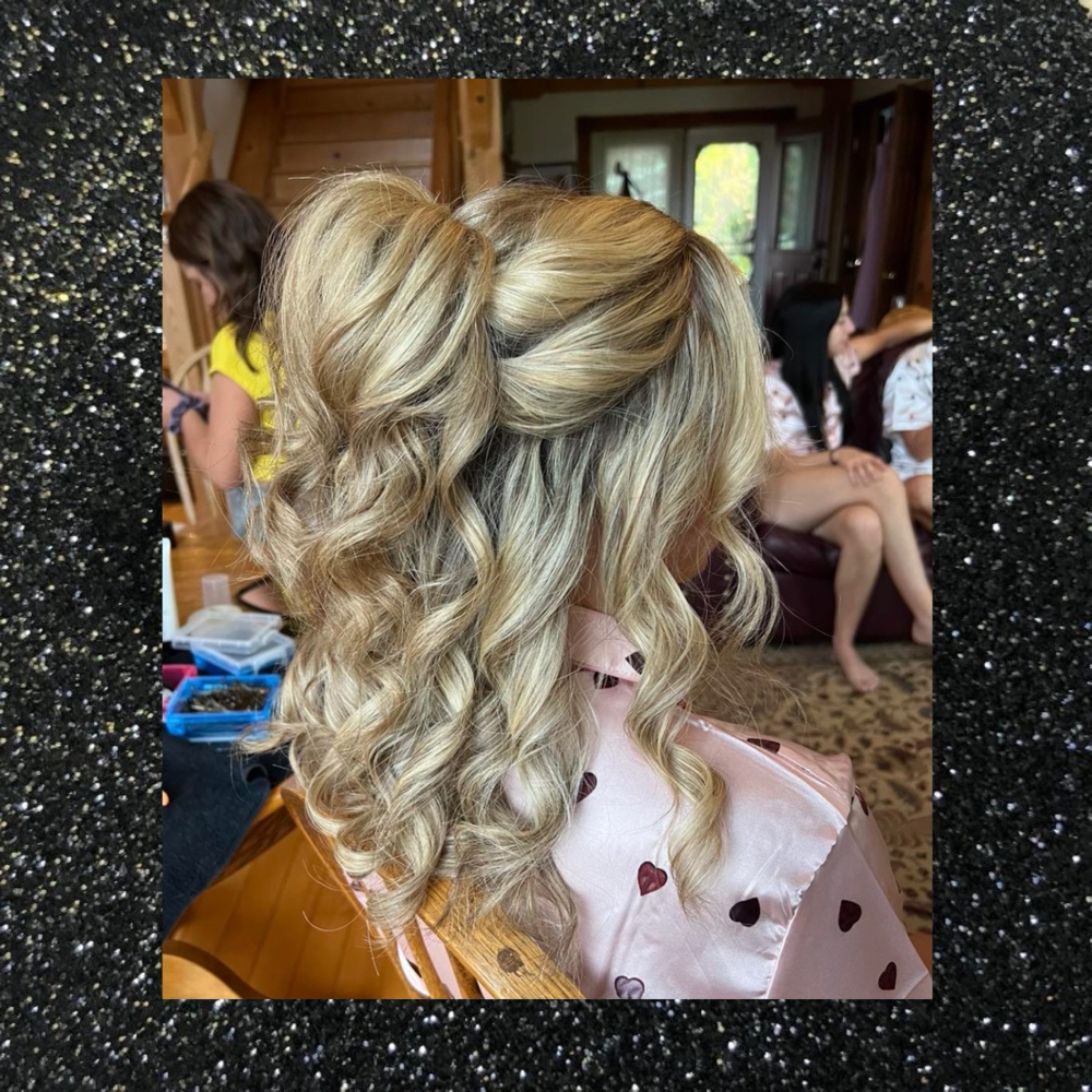 Half-Up Half-Down With Volume