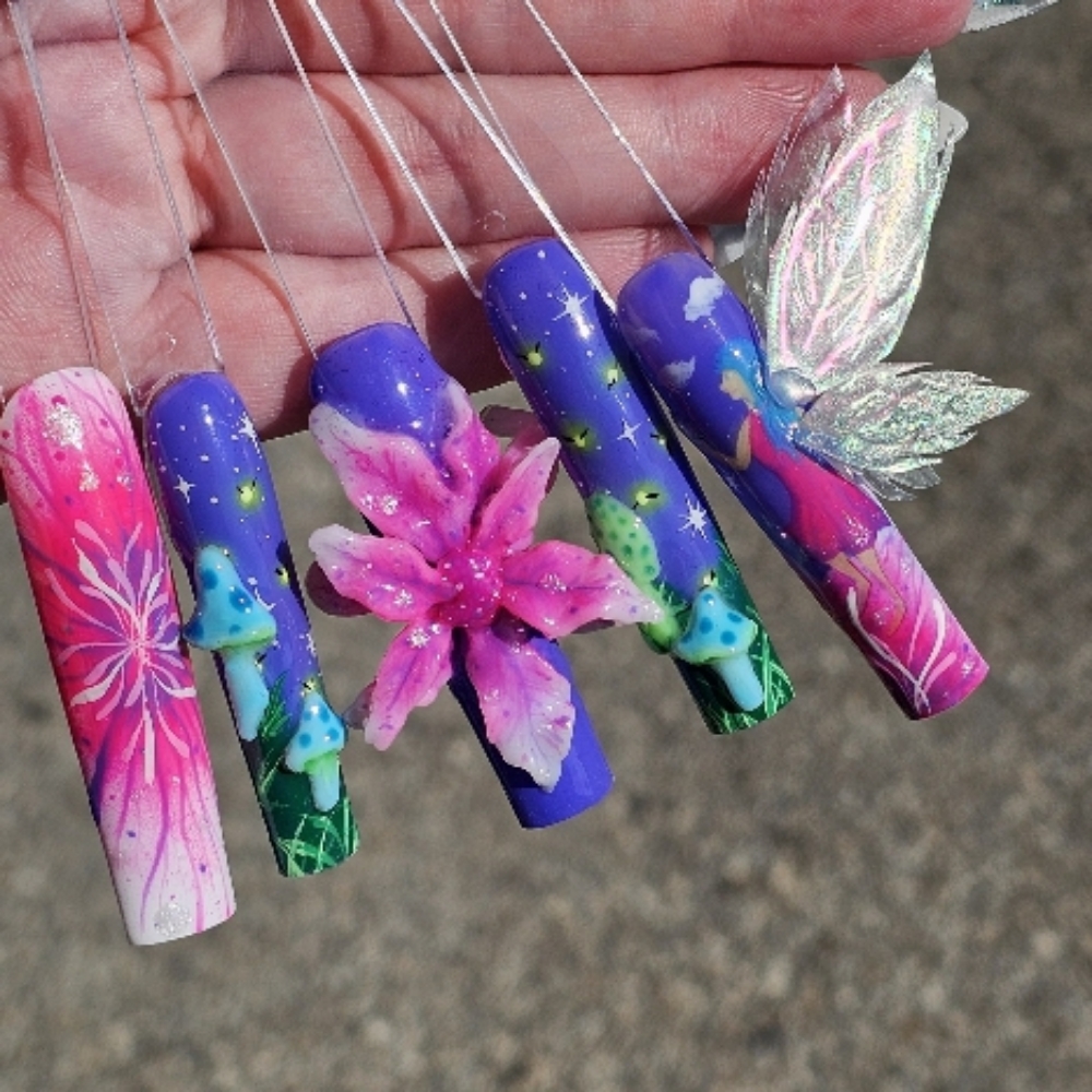 Length Upgrade at The Everyday Eclectic - Nails by Christi D in Effingham, IL