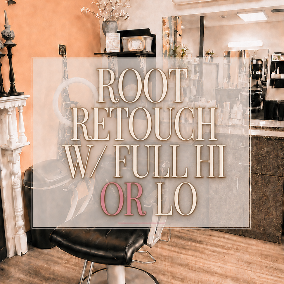 Root Retouch with FULL hi OR lo at Simply, Autumn in Granite Quarry, NC