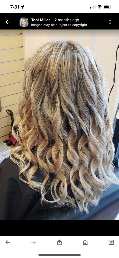 Platinum Ombre With Extension