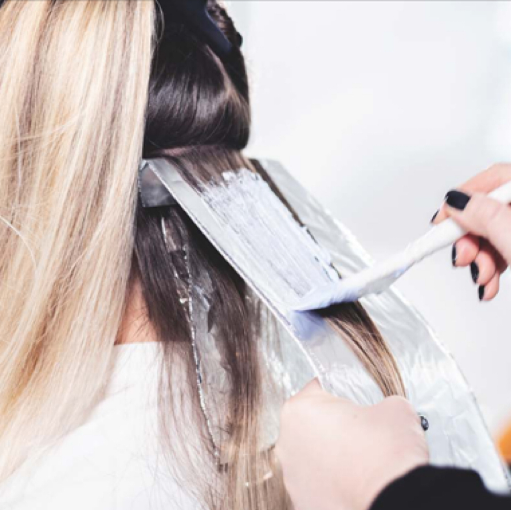 Partial Highlight+Full Base Retouch at Hannah Hoy in Weatherford, TX